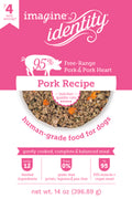 Identity Gently Cooked Frozen Pork Dog Food 14 Oz