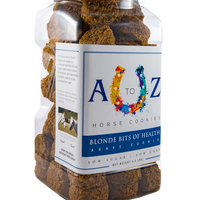 A to Z Blonde Bits Horse Cookie 4.5 lb.