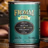 Fromm Gold Chicken and Duck Pate Canned Dog Food 12 oz.