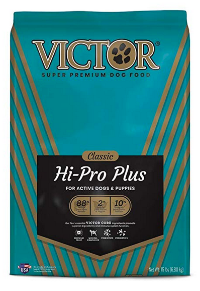 Victor Hi Pro Plus Dog Food 40 lb. Monighetti s Farrier Feed Pet