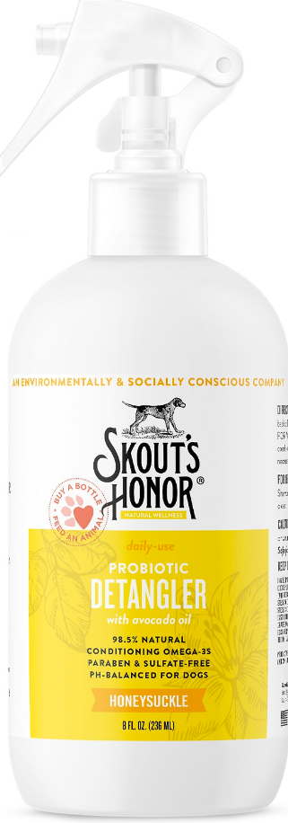 Skouts Honor Probiotic Detangler Spray - Honeysuckle 8 oz.