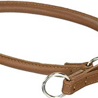 Dogline 24 in. Leather Martingale Collar