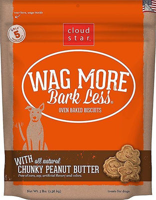 WMBL Oven Baked Treats for Dogs w/ Peanut Butter 3 lb.