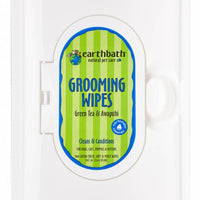 Earthbath Grooming Wipes - Green Tea 100 ct.