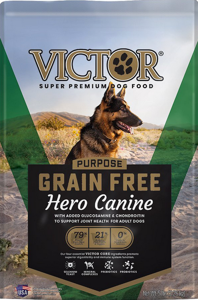 Victor best sale canine hero