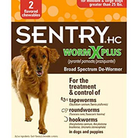 Sentry WormX Plus Large Dog 2 pk