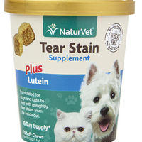 NaturVet Tear Stain Plus Lutein Soft Chew 70 ct.