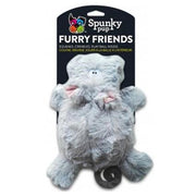 Spunky Pup Squeaky Hippo w/ Ball