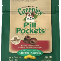 Greenies Dog Capsule Pill Pockets - Smokey 7.9 oz.