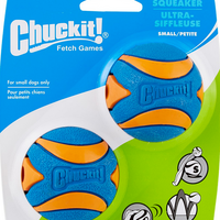 ChuckIt Small Ultra Squeaker - 2 pack