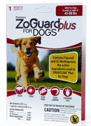 Zoguard Plus for Dogs 45-88 lb. - 1 pack