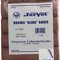 Brown Cling Gauze 6 in. x 5 yd. 12 pk