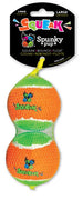 Spunky Pup Squeaky Tennis Balls - Large
