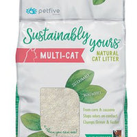 Sustainably Yours - Natural Multi Cat Litter 13 lbs.