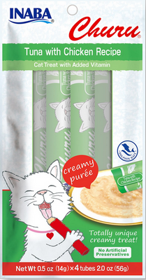 Churu Cat Grain Free Tuna w/ Chicken Tube