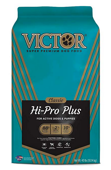 Victor Hi Pro Plus Dog Food 40 lb. Monighetti s Farrier Feed Pet
