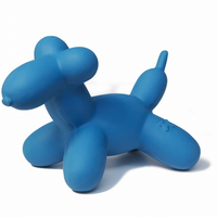 Charming Large Blue Balloon Dog