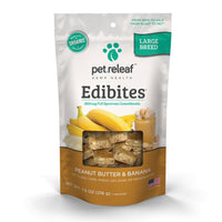Pet Releaf Large Breed Edibites - Peanut Butter and Banana 30 ct.