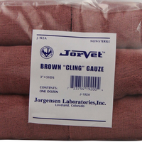Brown Cling Gauze 3 x 5 Yds. 12 Pack