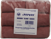 Brown Cling Gauze 3 x 5 Yds. 12 Pack
