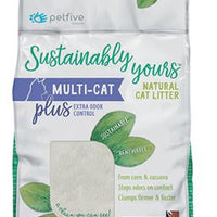 Sustainably Yours - Natural Multi Cat Litter - Plus 26 lb.