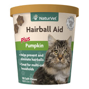 NaturVet Hairball Aid for Cats 100 ct.