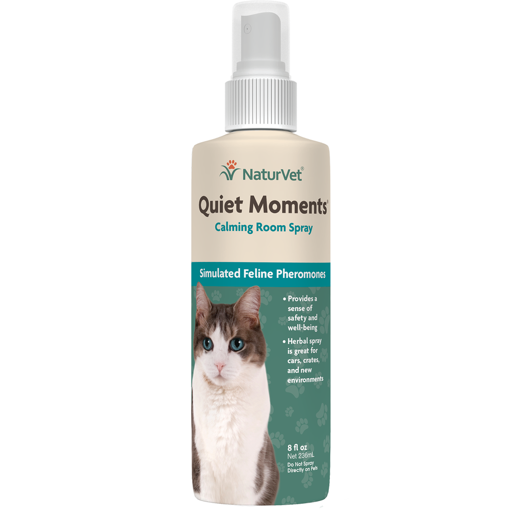 NaturVet Quiet Moments Spray for Cats 8 oz.