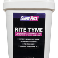 Show-Rite Rite Tyme 10 lb. Pail (Call to Special Order)