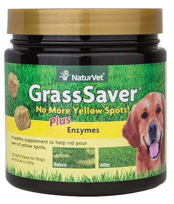 NaturVet Grass Saver Soft Chew 120 ct. Jar