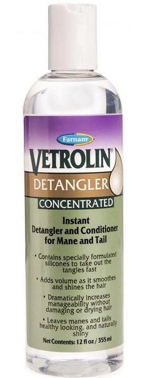 Vetrolin Detangler 12 oz.  Monighetti's Farrier, Feed & Pet