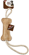 Dura-Fuse Leather Bone Tug 18 in.