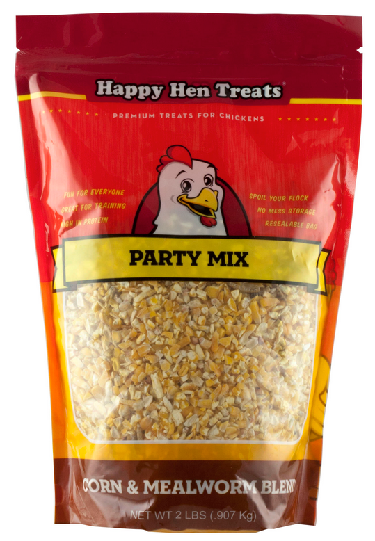 Happy Hen Party Mix Mealworm and Corn 2 lb.