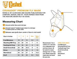 Cashel Weaning/Small Pony Fly Mask