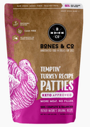 Bones & Co Frozen Turkey Patties 6 lb.
