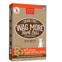 WMBL Grain Free Bitty Dog Treats w/ Peanut Butter and Apples 7 oz.