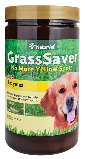 NaturVet Grass Saver Chewable Wafers 300 ct.