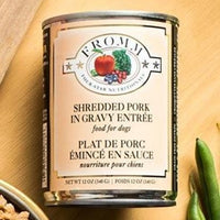 Fromm 4-Star Shredded Pork Canned Dog Food 12 oz.