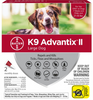 K9 Advantix II Red Large Dog 2 Pack
