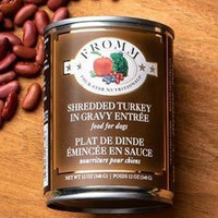 Fromm 4-Star Shredded Turkey Canned Dog Food 12 oz.