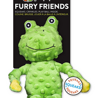 Spunky Pup Furry Frog