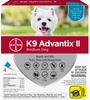 K9 Advantix II Teal Medium 4 pk