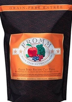 Fromm 4-Star Grain Free Game Bird Cat Food 15 lb.