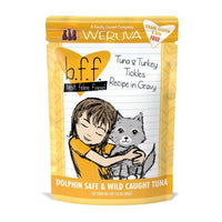 Weruva BFF Cat Tickles - Tuna and Turkey Pouch 3 oz. Cat Food